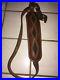 Vintage-Used-Torel-Padded-Leather-Rifle-Sling-with-Quick-Release-See-Pics-01-dx