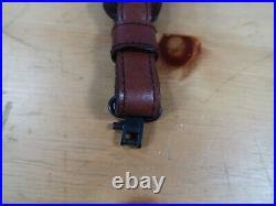 Vintage Weatherby Rifle Sling 4770 Tooled Elephant Hunting 300 WBY MAG