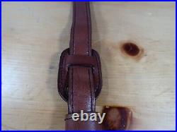 Vintage Weatherby Rifle Sling 4770 Tooled Elephant Hunting 300 WBY MAG