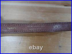 Vintage Weatherby Rifle Sling 4770 Tooled Elephant Hunting 300 WBY MAG