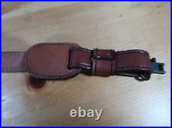 Vintage Weatherby Rifle Sling 4770 Tooled Elephant Hunting 300 WBY MAG