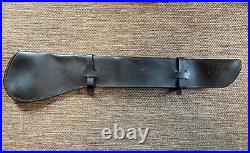 Vintage Wild Hog Gunleather Maker Leather Rifle Sling For Atv Hunting Horseback