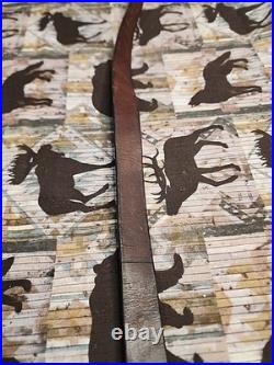 Vintage Williams Style Rifle Sling With Winchester Fish Hook Sling Swivels