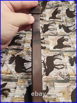 Vintage Williams Style Rifle Sling With Winchester Fish Hook Sling Swivels