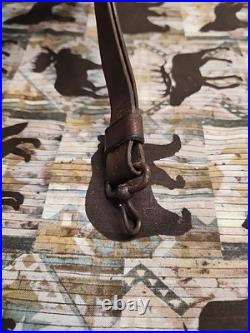 Vintage Williams Style Rifle Sling With Winchester Fish Hook Sling Swivels