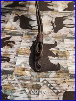 Vintage Williams Style Rifle Sling With Winchester Fish Hook Sling Swivels