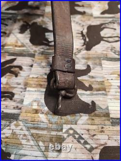 Vintage Williams Style Rifle Sling With Winchester Fish Hook Sling Swivels