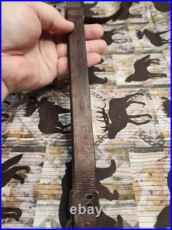 Vintage Williams Style Rifle Sling With Winchester Fish Hook Sling Swivels
