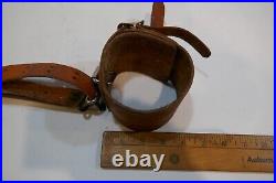 Vintage leather Al FreeLand 50's, Armband Cuff & Detachable adjust rifle sling