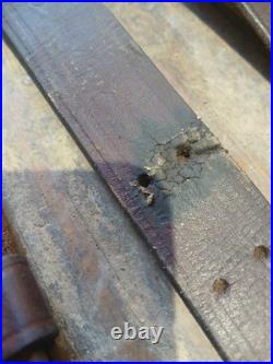 Vintage leather rifle sling lot