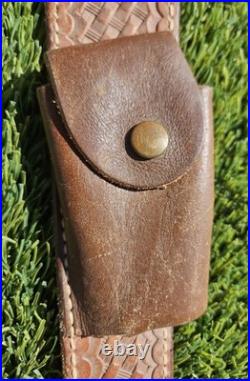 Vtg. Bianchi Cobra Leather Rifle Sling