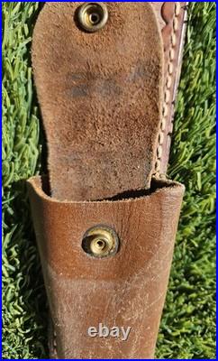 Vtg. Bianchi Cobra Leather Rifle Sling