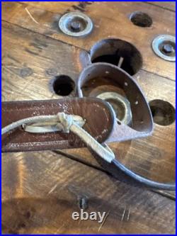 Vtg. Bianchi Cobra Leather Rifle Sling With Swivels