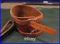 Vtg GEORGE LAWRENCE large Arm Cuff Competition shoot Target Rifle Leather Sling