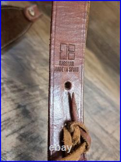 Vtg. Kassinar Leather Cobra Rifle Sling