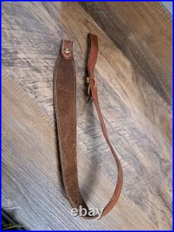 Vtg. Kassinar Leather Cobra Rifle Sling