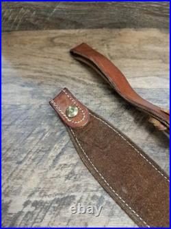 Vtg. Kassinar Leather Cobra Rifle Sling