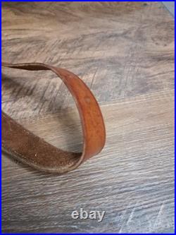 Vtg. Kassinar Leather Cobra Rifle Sling