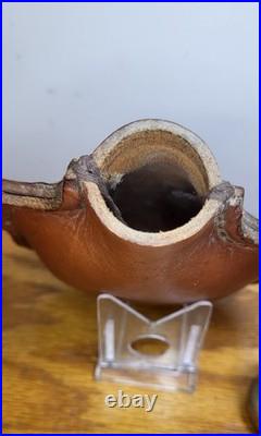 Vtg Leather Round Ball Flask, daisy Powerline Slingshot, 59 Balls, will Need A Band