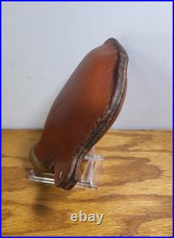 Vtg Leather Round Ball Flask, daisy Powerline Slingshot, 59 Balls, will Need A Band