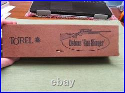 Vtg. NOS Torel India Water Buffalo on Cowhide Rifle Sling Deluxe Gun Slinger