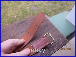 Vtg Redhead 158t 1 1/4 Military Rifle Sling & Crane & Crane Ltd 6 Rd. Ammo Case