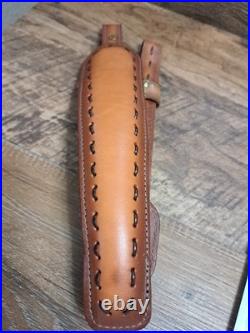 Vtg. Stalker Leather Padded Cobra Rifle Sling