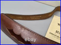 Vtg Torel Deluxe All Leather Gunslinger Convertible Rifle Sling Harness Cowhide