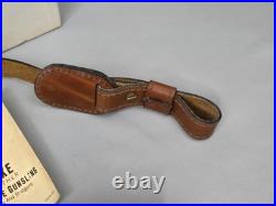Vtg Torel Deluxe All Leather Gunslinger Convertible Rifle Sling Harness Cowhide