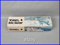 Vtg Torel Deluxe All Leather Gunslinger Convertible Rifle Sling Harness Cowhide