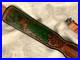 Vtg-leather-Hunter-riflesling-tooled-deer-oak-leaves-padded-withswivels-adjustab-01-hpg