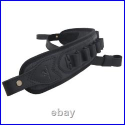 WAYNE'S DOG Canvas Rifle Gun Sling Strap Ammo Holder for. 308.30-30.22MAG 12GA