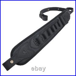 WAYNE'S DOG Canvas Rifle Gun Sling Strap Ammo Holder for. 308.30-30.22MAG 12GA
