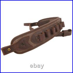 WAYNE'S DOG Canvas Rifle Gun Sling Strap Ammo Holder for. 308.30-30.22MAG 12GA