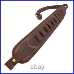 WAYNE'S DOG Canvas Rifle Gun Sling Strap Ammo Holder for. 308.30-30.22MAG 12GA