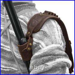 WAYNE'S DOG No Drill Leather Rifle Sling with Gun Buttstock for Lever Action
