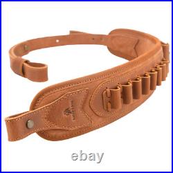 WAYNE'S DOG Rifle Sling Shotgun Strap Leather Sling for. 308.22LR. 30/30 12GA. 44