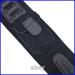WAYNE'S DOG Soft Leather Shell Slot Sling Rifle Shotgun Strap. 308.357.22 12GA