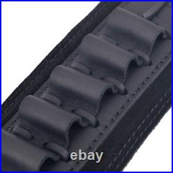 WAYNE'S DOG Soft Leather Shell Slot Sling Rifle Shotgun Strap. 308.357.22 12GA