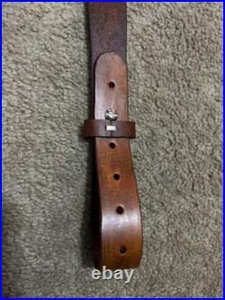 WEATHERBY Custom Leather Rifle Sling Hand Tooled And Made in the USA