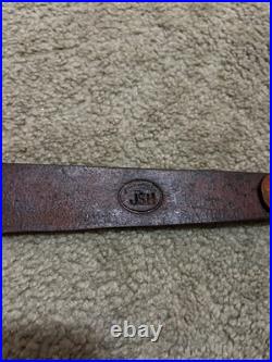 WEATHERBY Custom Leather Rifle Sling Hand Tooled And Made in the USA