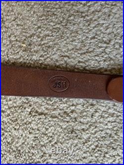 WINCHESTER Custom Leather Rifle Sling Hand Tooled And Made in the USA