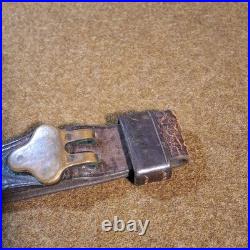 WW1 U. S M1907 Leather sling 1917 dated