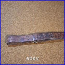 WW1 U. S M1907 Leather sling 1917 dated