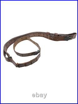 WW1 US AEF 1918 Dated Brown Leather Rifle Sling