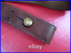 WWI Era US ARMY AEF M1903 Leather Sling for M1903 Springfield Rifle NICE RARE