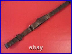 WWI Era US ARMY AEF M1907 Leather Sling for M1903 Springfield Rifle NICE #3