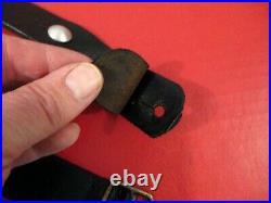 WWI French Army Leather Rifle Sling for 1907/15 Mannlicher & Berthier Original