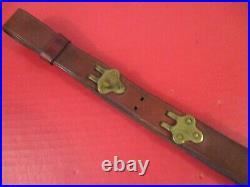 WWI US ARMY AEF M1907 Leather Sling for M1903 Springfield Rifle Dtd 1918 XLNT