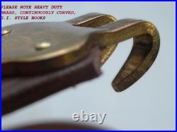 WWI replica B. T. &B. CO. 191 7 upgraded leather sling M1907 hvy, duty GI hooks